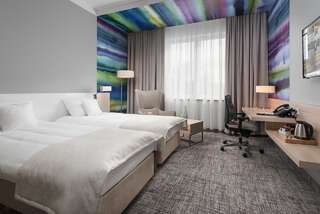 Отель Hotel Centrum Brzeg Бжег Стандартный двухместный номер с 2 отдельными кроватями-1